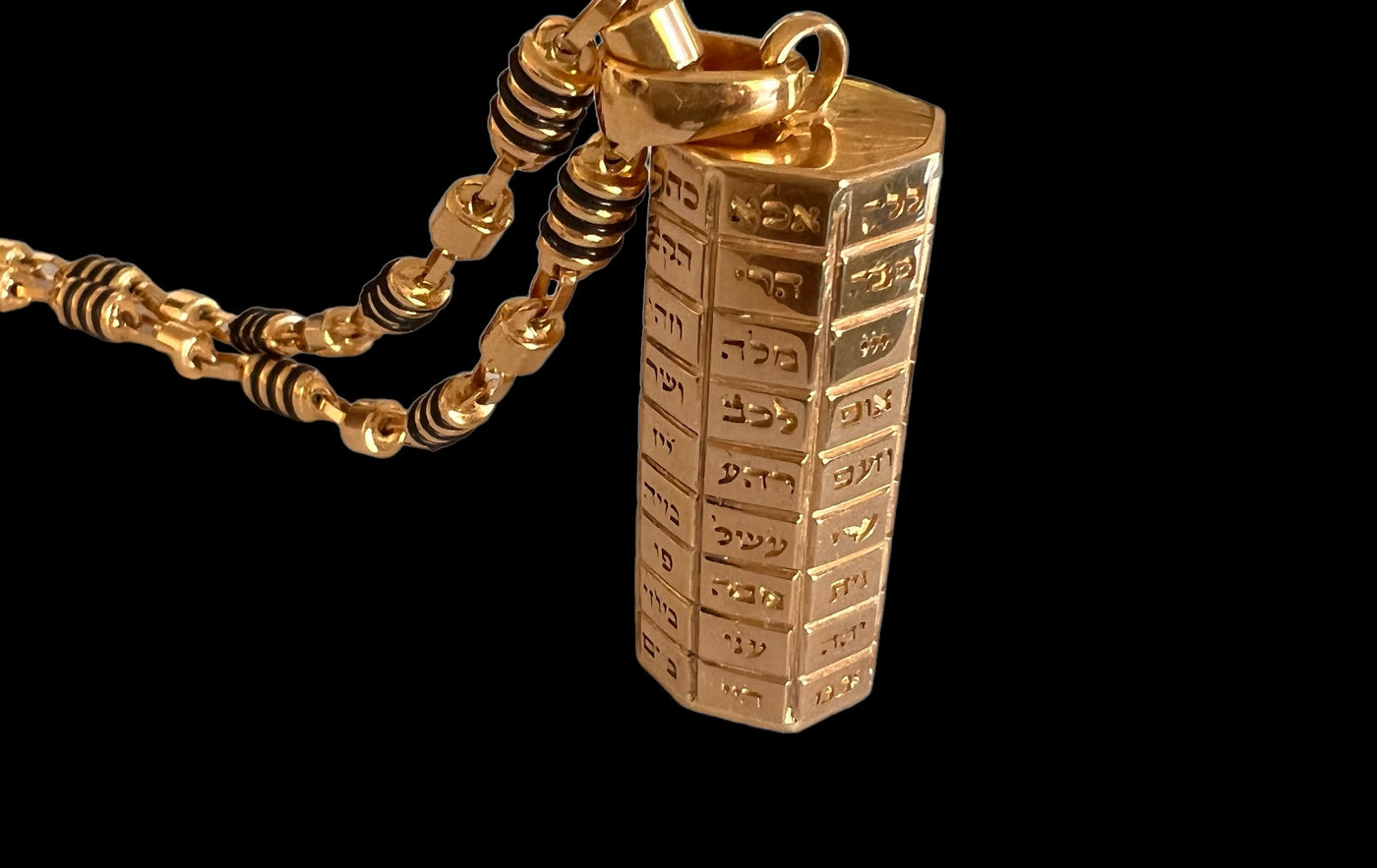 Kabbalistic Cylinder Octagon- 72 Names of God