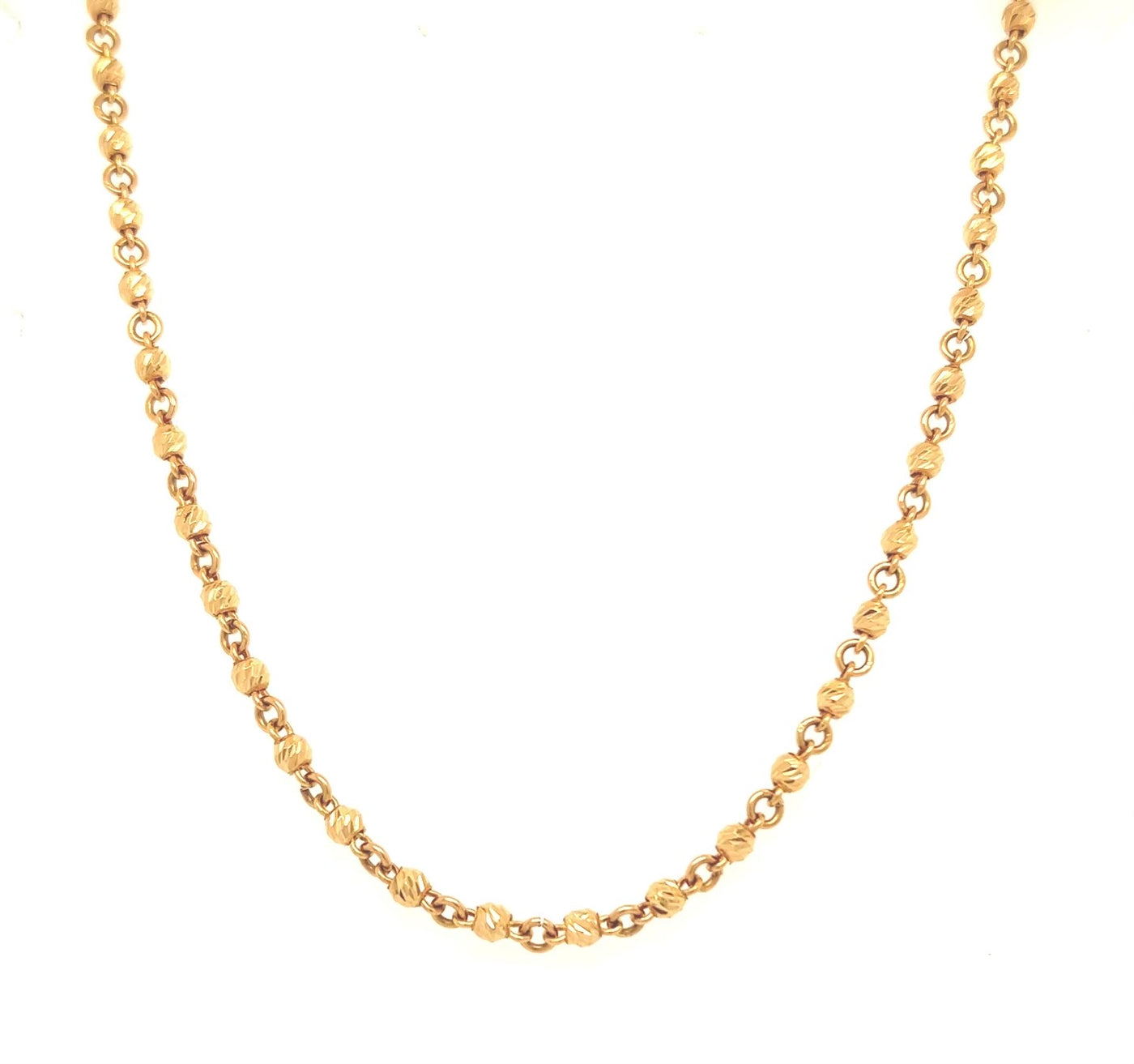 Golden Beaded Chain