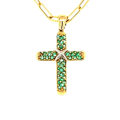 Specialty Emerald Cross